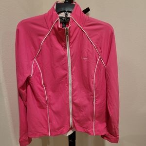 Ralph Lauren athletic jacket, pink, size XL - NEW